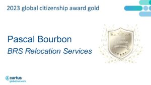 2023 Global Citizenship Award Gold for Sustainability Cartus Global Network Conference
