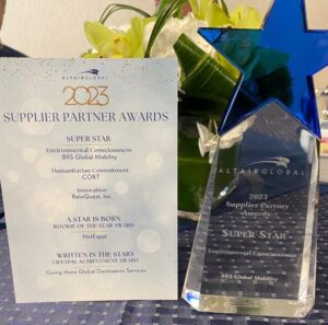 Super Star Award for Environmental Consciousness for BRS from Altair Global